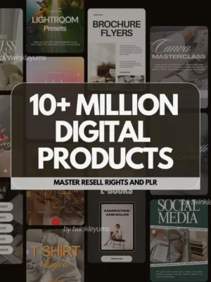 10+ Million Digital Products Bundle | Master Resell Rights & Private Label Rights for Passive Income