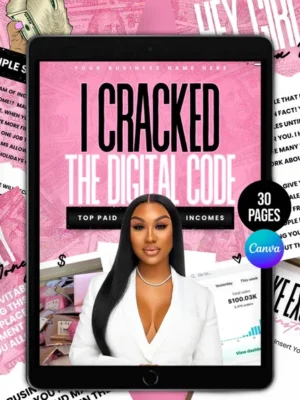 5 PLR eBooks - Done For You Ebook, Add your brand and Resell - eBook Template Canva, Editable Ebook Bundle, Ebook Cover,Passive Income Ebook