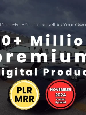 20+ Million Digital Products Bundle Resell MRR PLR, Digital Downloads, passive income, Luxury Reel, AI Prompt, Faceless Social Media Post