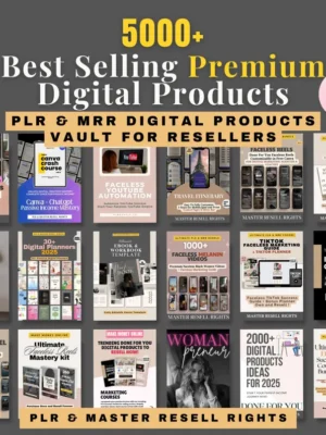 PLR Digital Products PLR Course Make Money Online Dfy MRR Digital Products Done For You Courses Ready to Sell Plr Mrr Bundle Resell Rights